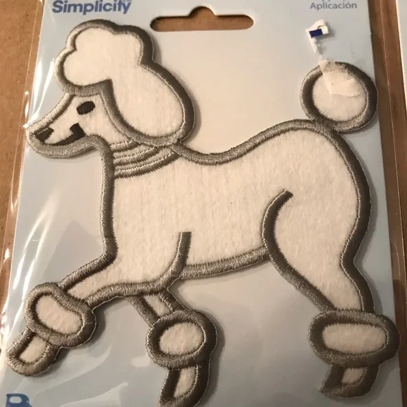 Simplicity Applique Set - Poodle, Butterfly, Shoe watermelon pizza jean decor - Picture 9 of 10